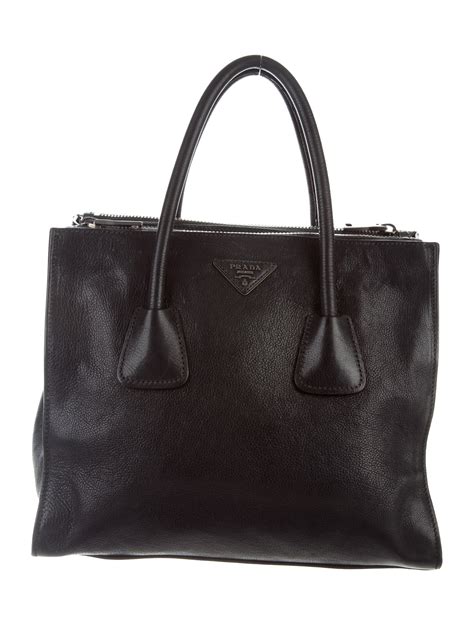 prada glace calf shopping tote|PRADA Glace Calf Shopping Tote Argilla.